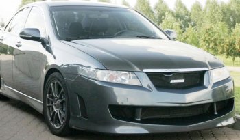 8 399 р. Бампер передний Mugen Style Honda Accord CL седан дорестайлинг (2002-2005) (Неокрашенный)  с доставкой в г. Новочеркасск. Увеличить фотографию 2