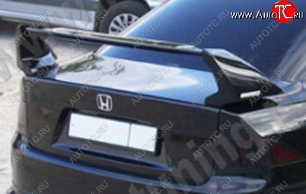 10 699 р. Спойлер высокий составной MUGEN Style var №2  Acura TSX  CU2 (2008-2014), Honda Accord  CU (2008-2011) (Неокрашенный)  с доставкой в г. Новочеркасск