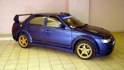 8 799 р. Арки WRC Evo Лада 2112 хэтчбек (1999-2008) (Неокрашенные)  с доставкой в г. Новочеркасск. Увеличить фотографию 4