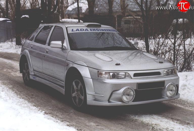 1 949 р. Жабры на капот WRC Evolution Land Rover Discovery 3 L319 (2004-2009) (Неокрашенные)  с доставкой в г. Новочеркасск