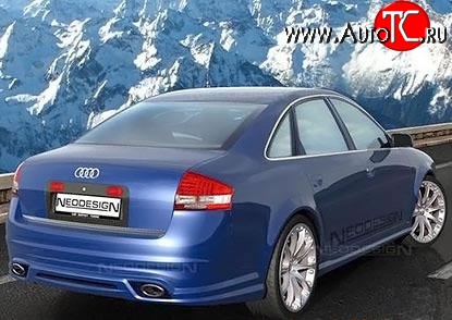 12 599 р. Задний бампер Magnus Style Audi A6 C5 дорестайлинг, седан (1997-2001) (Неокрашенный)  с доставкой в г. Новочеркасск