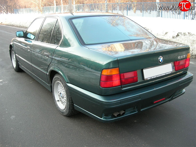 5 349 р. Задний бампер Concept BMW 5 серия E34 седан дорестайлинг (1988-1994) (Неокрашенный)  с доставкой в г. Новочеркасск