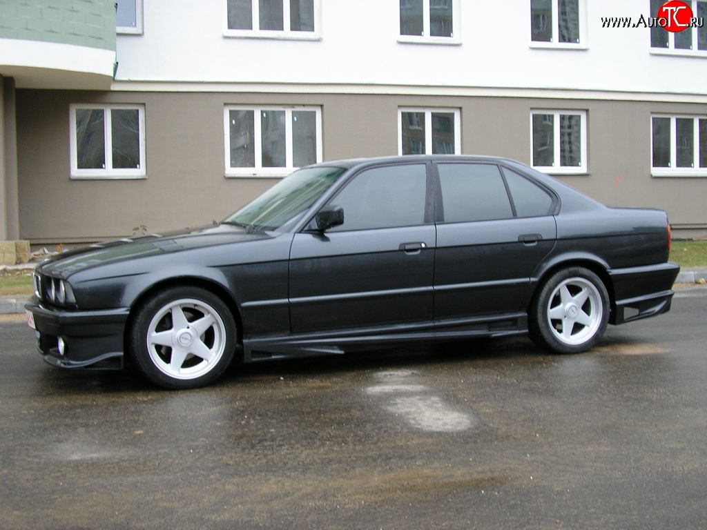 4 499 р. Пороги накладки Devil BMW 5 серия E34 седан дорестайлинг (1988-1994)  с доставкой в г. Новочеркасск