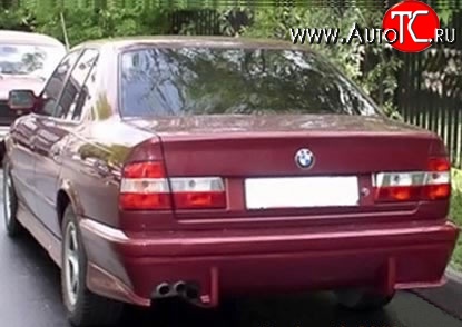 8 149 р. Задний бампер HAMANN Competition BMW 5 серия E34 седан дорестайлинг (1988-1994) (Неокрашенный)  с доставкой в г. Новочеркасск