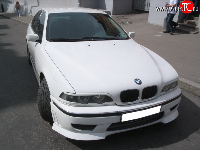 5 199 р. Юбка переднего бампера Devil Style BMW 5 серия E39 седан дорестайлинг (1995-2000)  с доставкой в г. Новочеркасск