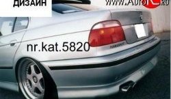 4 399 р. Накладка заднего бампера Driver BMW 5 серия E39 седан дорестайлинг (1995-2000)  с доставкой в г. Новочеркасск. Увеличить фотографию 2