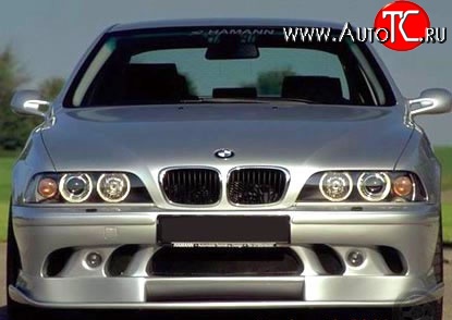 5 749 р. Накладка переднего бампера HAMANN Competition BMW 5 серия E39 седан дорестайлинг (1995-2000) (Неокрашенная)  с доставкой в г. Новочеркасск