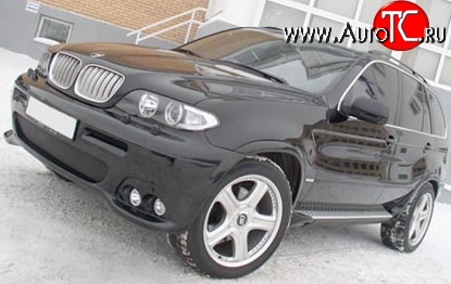 10 349 р. Передний бампер HAMANN V2 BMW X5 E53 дорестайлинг (1999-2003) (Дорестайлинговый кузов)  с доставкой в г. Новочеркасск