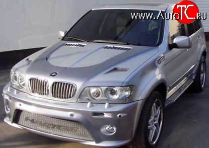 18 449 р. Передний бампер HARGE Style BMW X5 E53 дорестайлинг (1999-2003) (Неокрашенный)  с доставкой в г. Новочеркасск