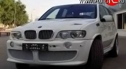 19 649 р. Передний бампер HARGE BMW X5 E53 дорестайлинг (1999-2003) (Неокрашенный)  с доставкой в г. Новочеркасск. Увеличить фотографию 2