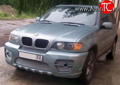 10 599 р. Передний бампер LORINSER Style BMW X5 E53 дорестайлинг (1999-2003) (Неокрашенный)  с доставкой в г. Новочеркасск