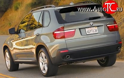 5 949 р. Задний бампер Standart BMW X5 E70 дорестайлинг (2006-2010) (Неокрашенный)  с доставкой в г. Новочеркасск