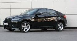 4 749 р. Накладки Global-Tuning на передний бампер автомобиля  BMW X6  E71 (2008-2014) дорестайлинг, рестайлинг (Неокрашенная)  с доставкой в г. Новочеркасск. Увеличить фотографию 10