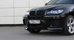 4 749 р. Накладки Global-Tuning на передний бампер автомобиля  BMW X6  E71 (2008-2014) дорестайлинг, рестайлинг (Неокрашенная)  с доставкой в г. Новочеркасск. Увеличить фотографию 9