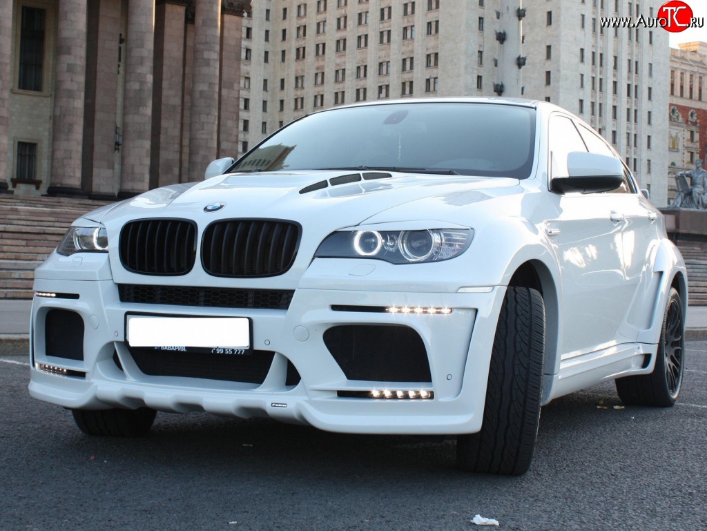 1 449 р. Реснички Hamann Tycoon Evo M BMW X6 E71 дорестайлинг (2008-2012)  с доставкой в г. Новочеркасск