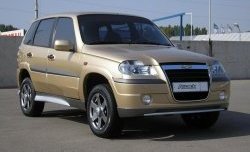 4 799 р. Передний бампер Атака Chevrolet Niva 2123 дорестайлинг (2002-2008) (Неокрашенный)  с доставкой в г. Новочеркасск. Увеличить фотографию 2