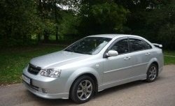 3 499 р. Накладка CTS на передний бампер автомобиля  Chevrolet Lacetti  седан (2002-2013) (Неокрашенная)  с доставкой в г. Новочеркасск. Увеличить фотографию 2