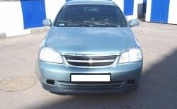 3 499 р. Накладка CTS на передний бампер автомобиля Chevrolet Lacetti седан (2002-2013) (Неокрашенная)  с доставкой в г. Новочеркасск. Увеличить фотографию 3