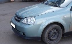 3 499 р. Накладка CTS на передний бампер автомобиля  Chevrolet Lacetti  седан (2002-2013) (Неокрашенная)  с доставкой в г. Новочеркасск. Увеличить фотографию 4