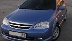 5 949 р. Накладка Street Edition на передний бампер  Chevrolet Lacetti  седан (2002-2013) (Неокрашенная)  с доставкой в г. Новочеркасск. Увеличить фотографию 1