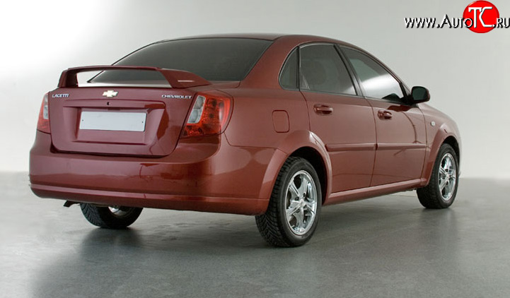 3 399 р. Спойлер Style на Chevrolet Lacetti седан (2002-2013) (Неокрашенный)  с доставкой в г. Новочеркасск