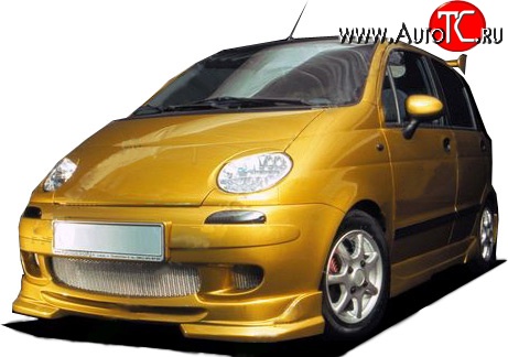 3 999 р. Накладка переднего бампера Sport-Line Daewoo Matiz M100 дорестайлинг (1998-2000)  с доставкой в г. Новочеркасск