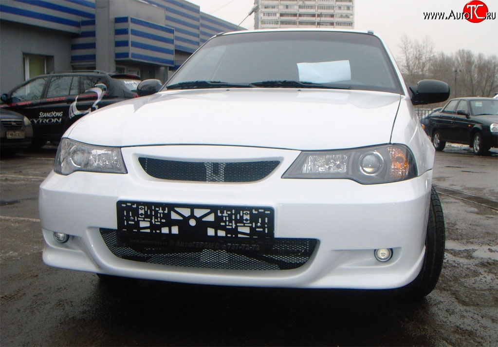 6 649 р. Передний бампер GT Dynamics  Daewoo Nexia  рестайлинг (2008-2015) (Неокрашенный)  с доставкой в г. Новочеркасск