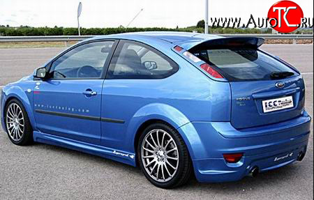 3 249 р. Спойлер ICC Ford Focus 2 хэтчбэк 5 дв. рестайлинг (2007-2011)  с доставкой в г. Новочеркасск