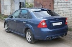 17 999 р. Задний бампер M-VRS Ford Focus 2  седан дорестайлинг (2004-2008) (Неокрашенный)  с доставкой в г. Новочеркасск. Увеличить фотографию 2