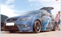 4 999 р. Накладка переднего бампера ST Sport Ford Focus 2 хэтчбэк 3 дв. дорестайлинг (2004-2007) (Неокрашенная)  с доставкой в г. Новочеркасск. Увеличить фотографию 2