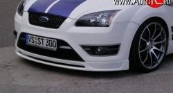 4 999 р. Накладка переднего бампера ST Sport Ford Focus 2 хэтчбэк 3 дв. дорестайлинг (2004-2007) (Неокрашенная)  с доставкой в г. Новочеркасск. Увеличить фотографию 6