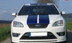 4 999 р. Накладка переднего бампера ST Sport Ford Focus 2 хэтчбэк 3 дв. дорестайлинг (2004-2007) (Неокрашенная)  с доставкой в г. Новочеркасск. Увеличить фотографию 7