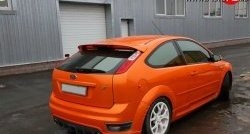 5 999 р. Накладка заднего бампера ST Sport Ford Focus 2 хэтчбэк 3 дв. дорестайлинг (2004-2007) (Неокрашенный)  с доставкой в г. Новочеркасск. Увеличить фотографию 6