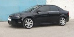 4 649 р. Пороги накладки ICС Ford Focus 2 седан рестайлинг (2007-2011) (Неокрашенные)  с доставкой в г. Новочеркасск. Увеличить фотографию 3