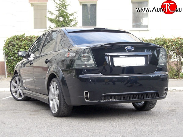 14 299 р. Задний бампер Concept Ford Focus 2  седан дорестайлинг (2004-2008) (Неокрашенный)  с доставкой в г. Новочеркасск