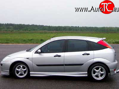 3 699 р. Пороги накладки Sport V1 Ford Focus 1 седан дорестайлинг (1998-2002)  с доставкой в г. Новочеркасск