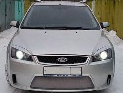 14 299 р. Передний бампер Concept Ford Focus 2 хэтчбэк 3 дв. дорестайлинг (2004-2007) (Неокрашенный)  с доставкой в г. Новочеркасск. Увеличить фотографию 2