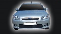 2 549 р. Решётка радиатора GT Dynamics Ford Focus 2  седан дорестайлинг (2004-2008) (Неокрашенная)  с доставкой в г. Новочеркасск. Увеличить фотографию 2