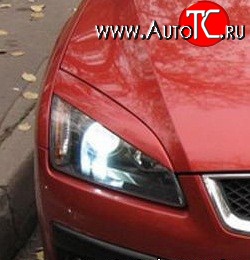 699 р. Реснички Sport-Style Ford Focus 2  седан дорестайлинг (2004-2008) (Неокрашенные)  с доставкой в г. Новочеркасск