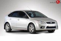 Пороги накладки YTG Ford Focus 2 седан рестайлинг (2007-2011)