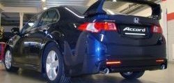 10 699 р. Спойлер Mugen Style  Honda Accord  CU (2008-2011) седан дорестайлинг (Неокрашенный)  с доставкой в г. Новочеркасск. Увеличить фотографию 2