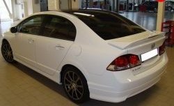 3 699 р. Спойлер Sport Honda Civic FD седан дорестайлинг (2005-2008) (Неокрашенный)  с доставкой в г. Новочеркасск. Увеличить фотографию 2