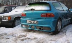 7 999 р. Задний бампер Sport Honda Civic EG седан (1992-1995)  с доставкой в г. Новочеркасск. Увеличить фотографию 4