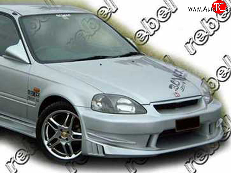 7 299 р. Передний бампер Sport Honda Civic EJ,EK,EM седан дорестайлинг (1995-1998) (кузов: седан)  с доставкой в г. Новочеркасск