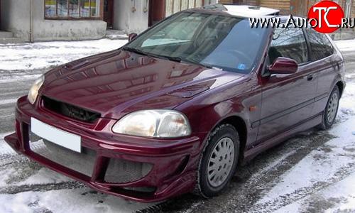 5 049 р. Передний бампер на Honda Civic EJ,EK,EM седан дорестайлинг (1995-1998)  с доставкой в г. Новочеркасск