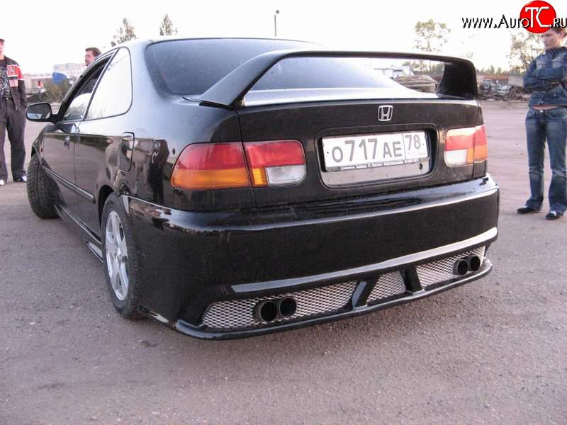 5 499 р. Задний бампер VeilSide Honda Civic EJ,EK,EM седан дорестайлинг (1995-1998)  с доставкой в г. Новочеркасск