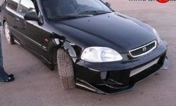 5 049 р. Передний бампер на Honda Civic EJ,EK,EM седан дорестайлинг (1995-1998)  с доставкой в г. Новочеркасск. Увеличить фотографию 2