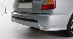 5 099 р. Задний бампер Классик Hyundai Accent седан ТагАЗ (2001-2012) (Неокрашенный)  с доставкой в г. Новочеркасск. Увеличить фотографию 2