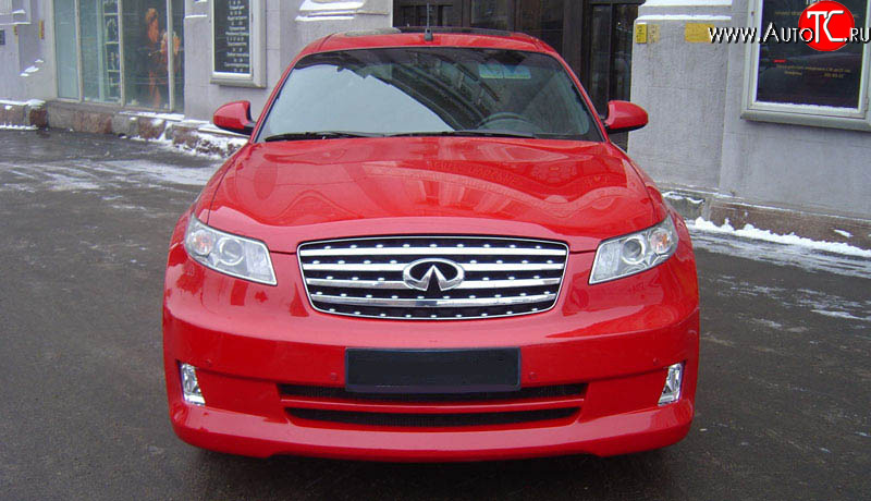 10 999 р. Радиаторная решётка AERO  INFINITI FX35  S50 - FX45  S50 (Неокрашенная)  с доставкой в г. Новочеркасск