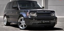 34 799 р. Накладки на колёсные арки HAMMAN  Land Rover Range Rover Sport  1 L320 (2005-2009) дорестайлинг (Неокрашенные)  с доставкой в г. Новочеркасск. Увеличить фотографию 2